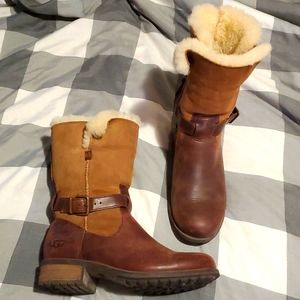 Ugg Leather/Suede Boots